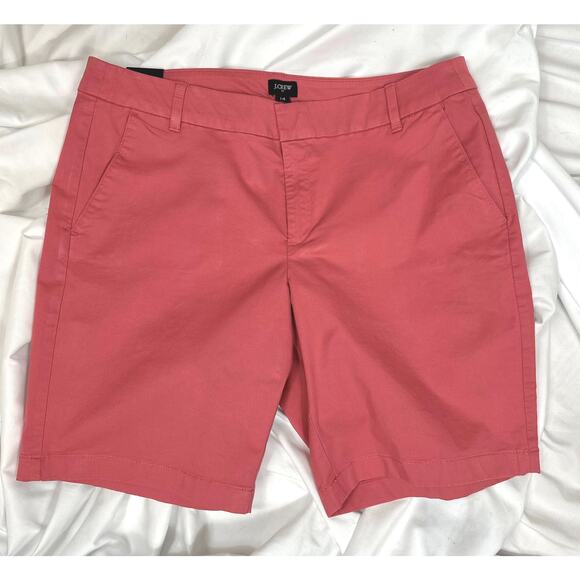 Re-Imagined by J Crew Classic Twill Chino Shorts Salmon 14 - Picture 5 of 14